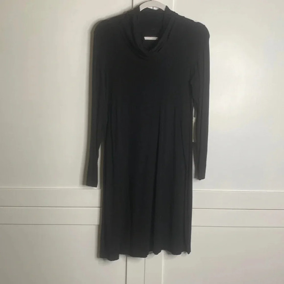 EILEEN FISHER Turtleneck Dress - Picture 1 of 8